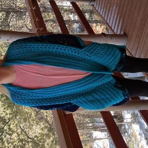 homemade Pocket shawl